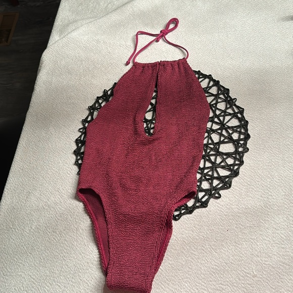 Bond-eye Bisou Keyhole One-Piece Swimsuit, Purple, OS, $198 - Picture 6 of 11